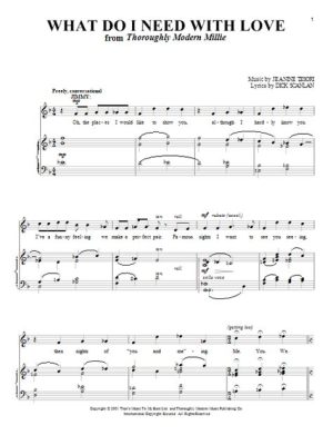 What Do I Need with Love Sheet Music: A Journey into the Emotional Realm of Music